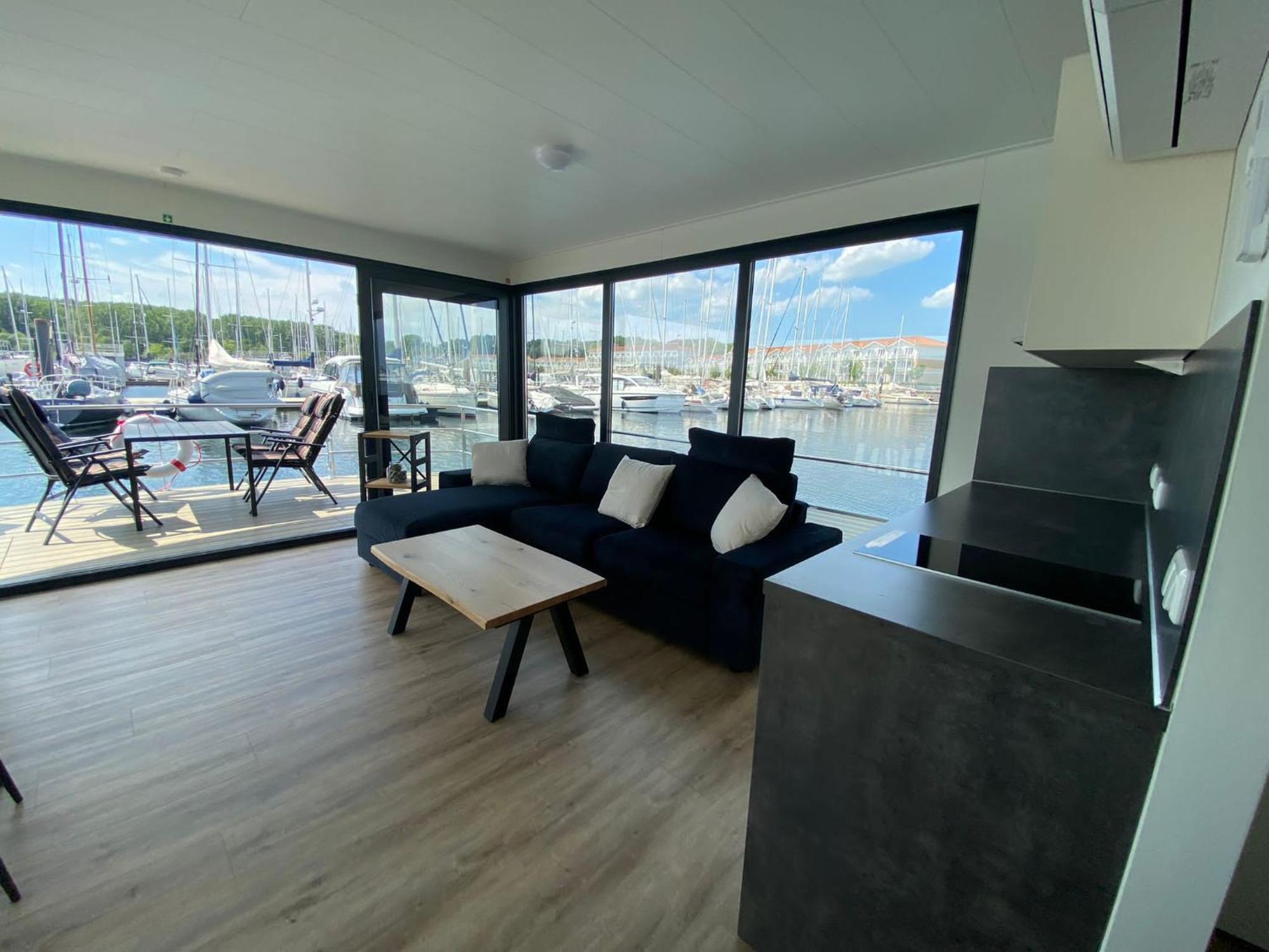 Urlaub Auf Dem Wasser Mit Einmaligen Ausblick - Well Hausboote Boltenhagen 10 Exterior foto